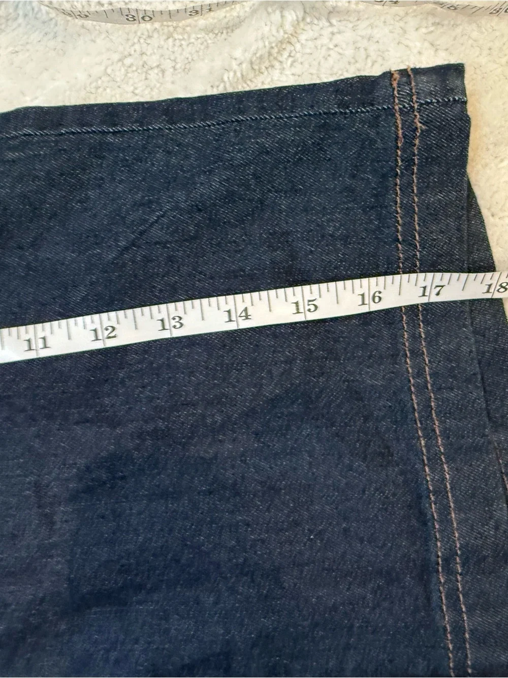 Lee Riders Midrise Skirt Blue Denim